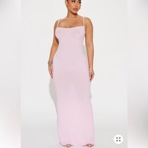 Pink Maxi Dress